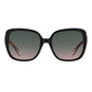 Women's Wilhemina/s Sunglasses In Black/green Pink