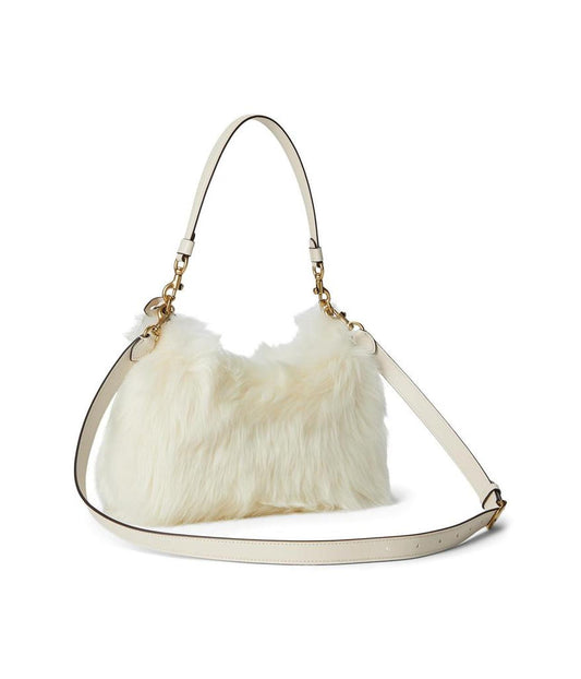 Shearling Juliet Shoulder Bag 25