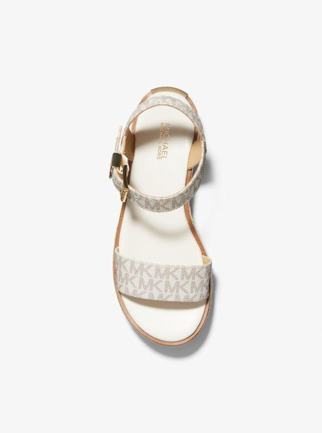 Richie Signature Logo Platform Espadrille Sandal