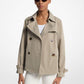 Cropped Trench Coat