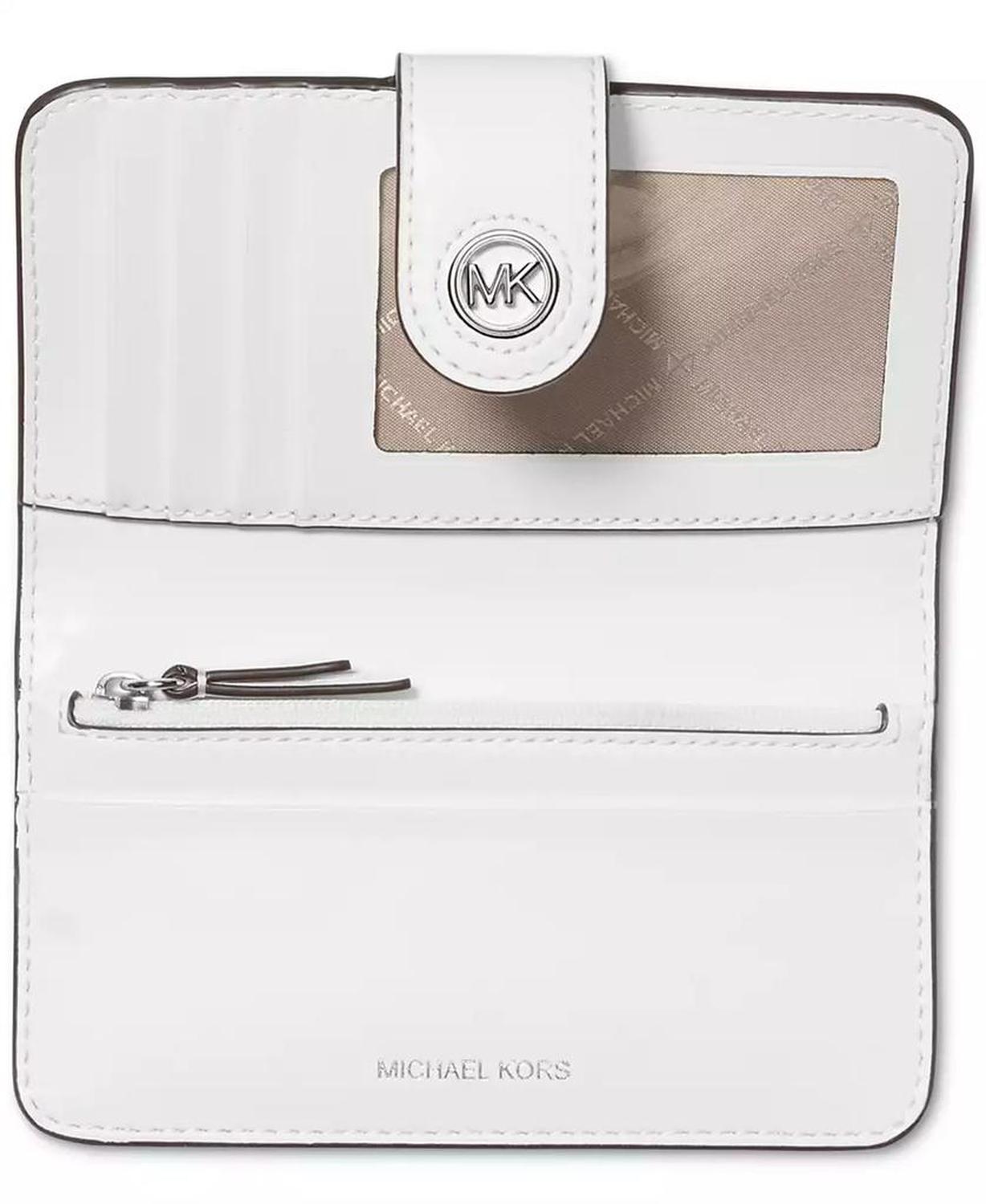 MK Charm Tab Pocket Bifold Wallet