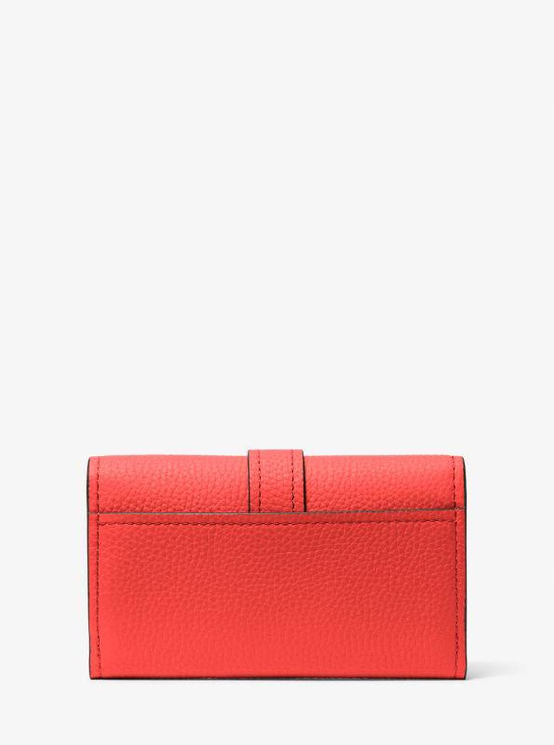 Nolita Medium Pebbled Leather Tri-Fold Wallet