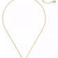 Gold-Tone Stone Heart Pendant Necklace, 16" + 3" extender