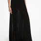 Techno Chiffon Pleated Maxi Skirt