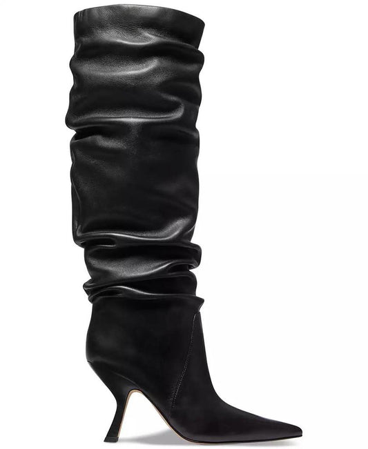 Women's Luna Leather Knee High Slouch Boots