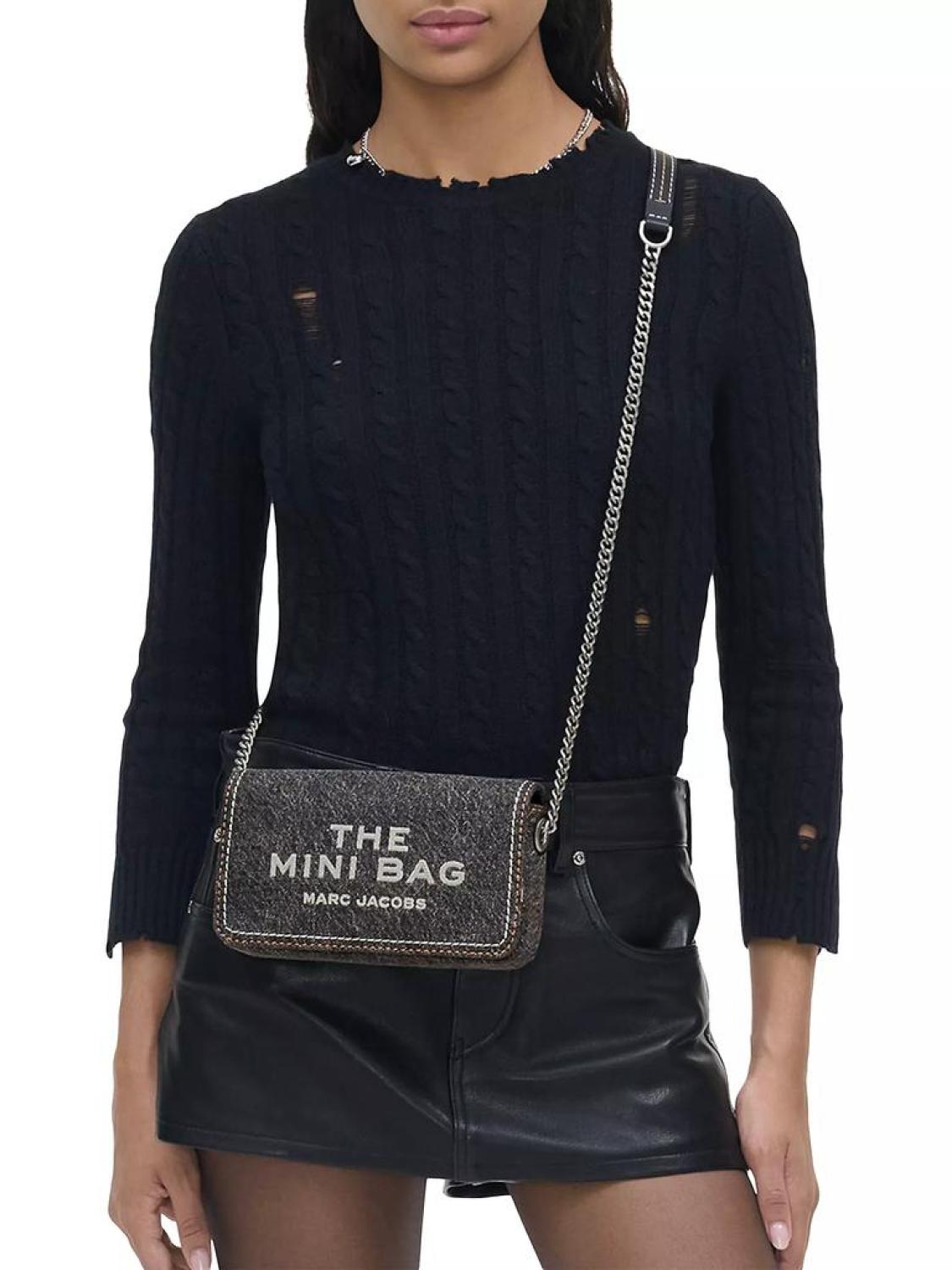 The Denim Chain Mini Bag