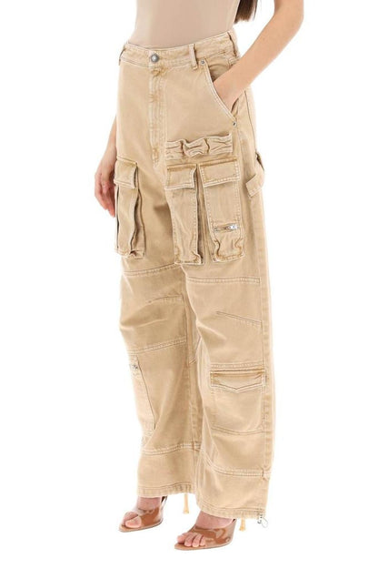 Sportmax 'vanda' Cargo Pants In Denim