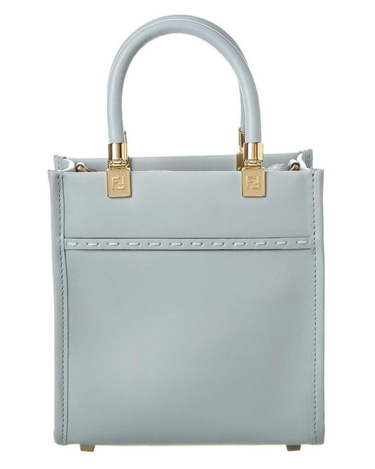 FENDI Sunshine Mini Leather Tote