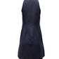 'S Max Mara Halter Dress in Navy Blue Cotton