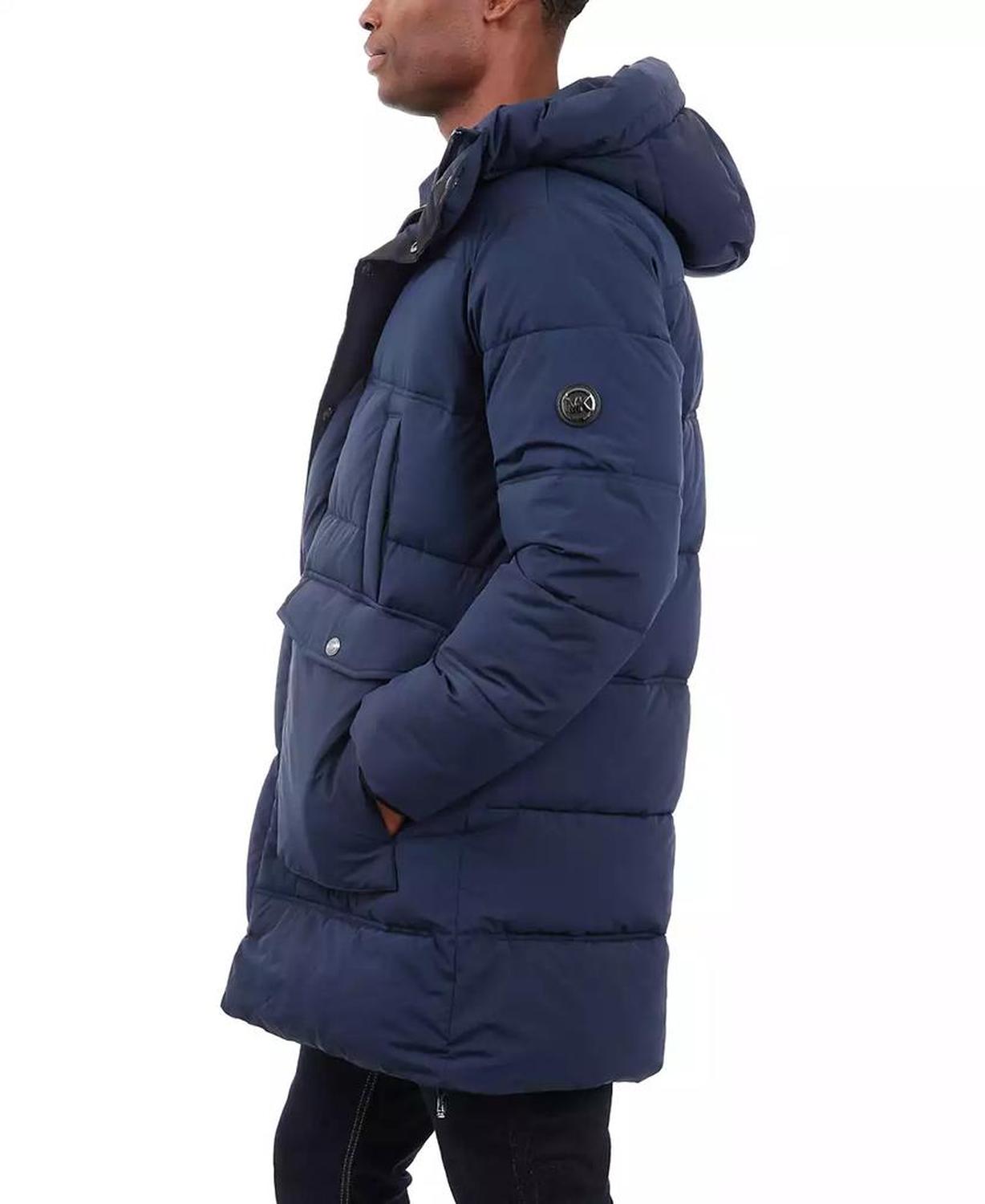 Men's Heavyweight Hooded Long Puffer Coat