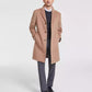 Men's Classic-Fit Wool Cashmere Solid Overcoat