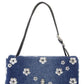 Marc Jacobs The Sequin Daisy Denim Large Dual Bag