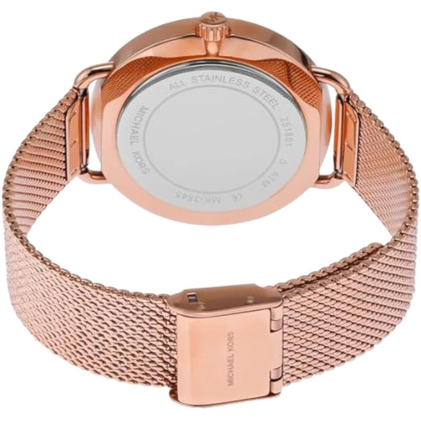 Michael Kors Portia MK3845 Women's Rose-Gold Quartz 37MM Watch