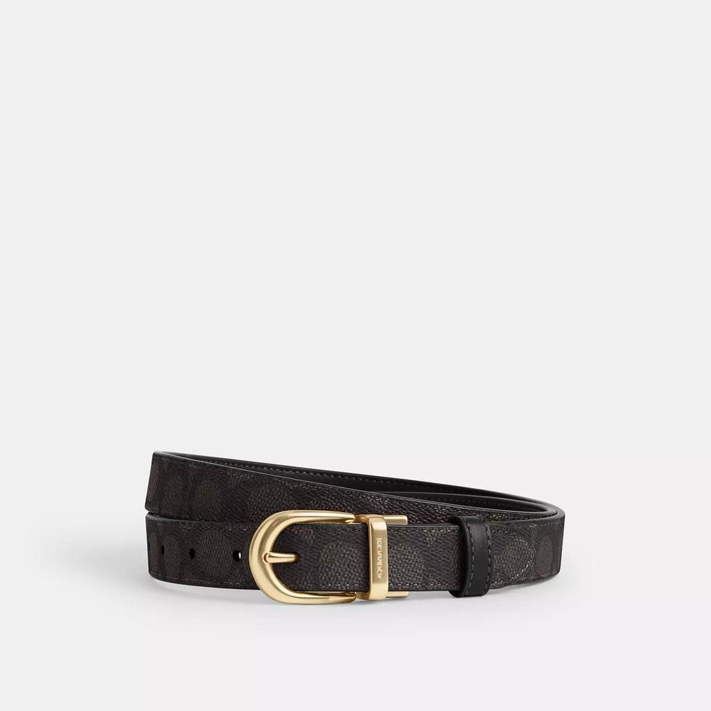 Coach Outlet Harness Buckle Cut To Size Reversible Belt, 25 Mm