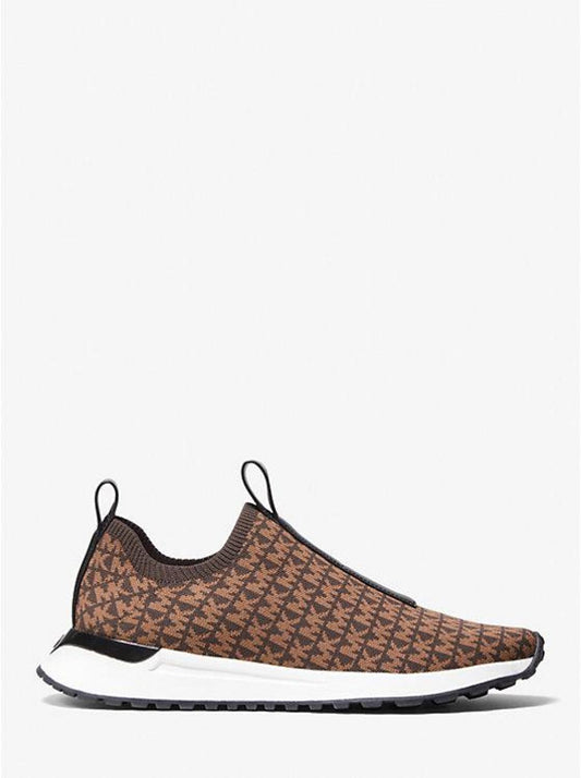 Miles Logo Jacquard Slip-On Sneaker