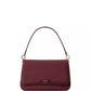 Women's Hudson Colorblocked Pebbled Flap Shoulder Bag