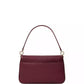 Women's Hudson Colorblocked Pebbled Flap Shoulder Bag