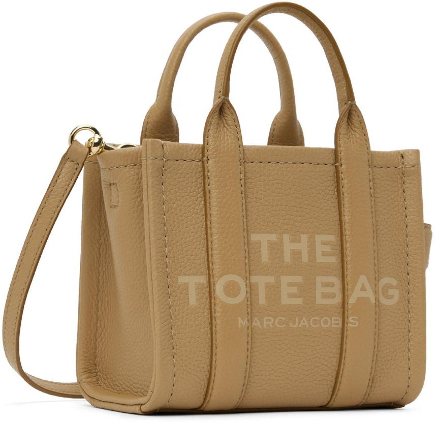 Taupe 'The Leather Crossbody' Tote