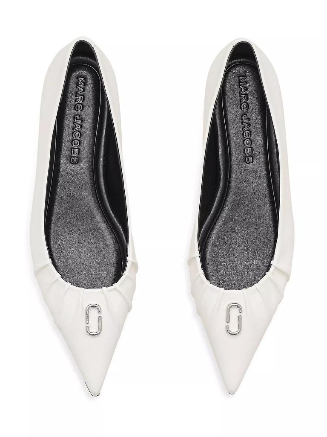 The Ali Leather Ballerina Flats