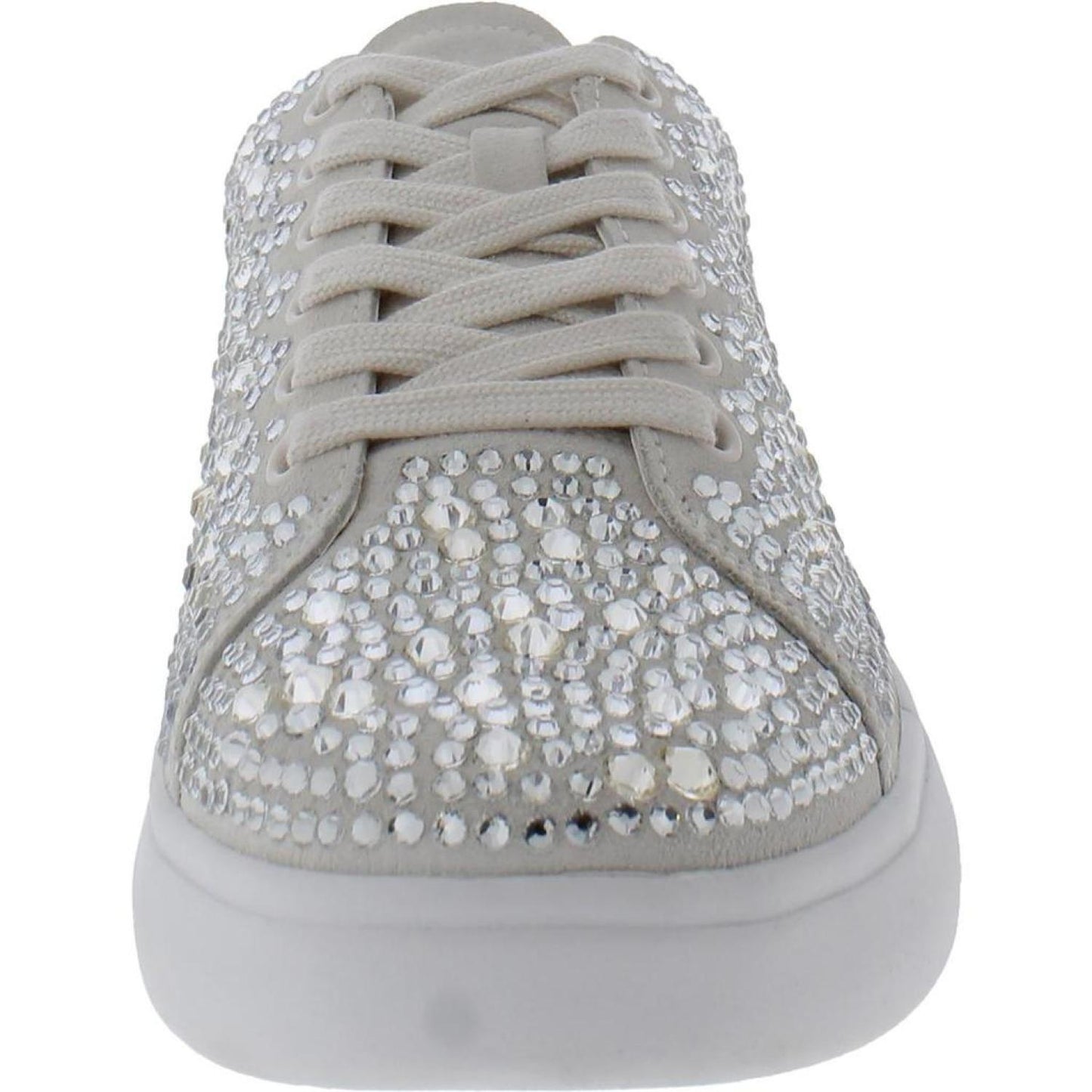 Lift Crystal Womens Suede Embellished Casual And Fashion Sneakers