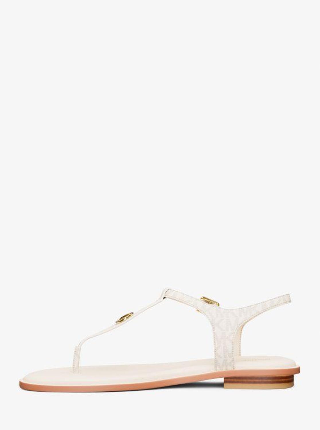 Mallory Signature Logo T-Strap Sandal