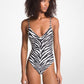 Zebra Print Swimsuit