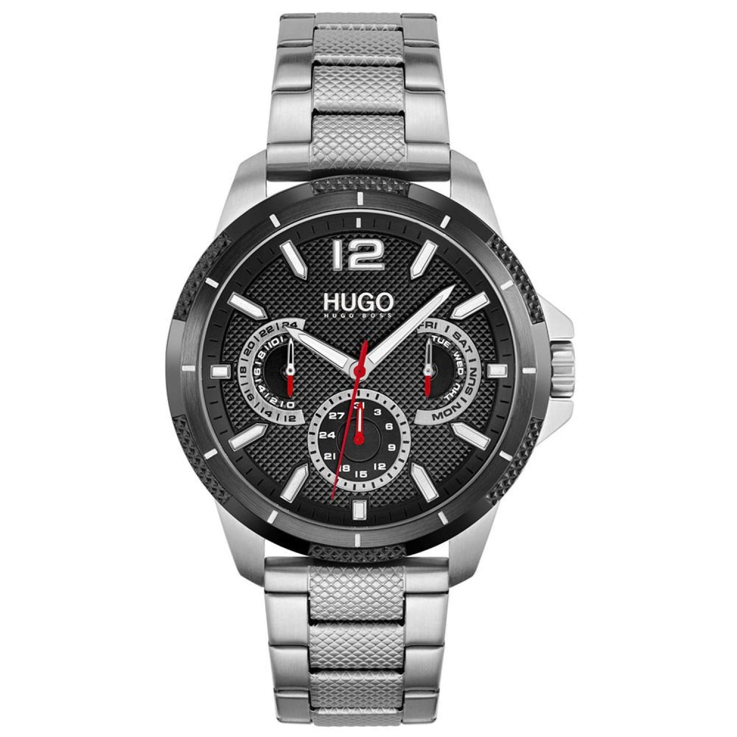 Men's #SPORT Stainless Steel Bracelet Watch 46mm