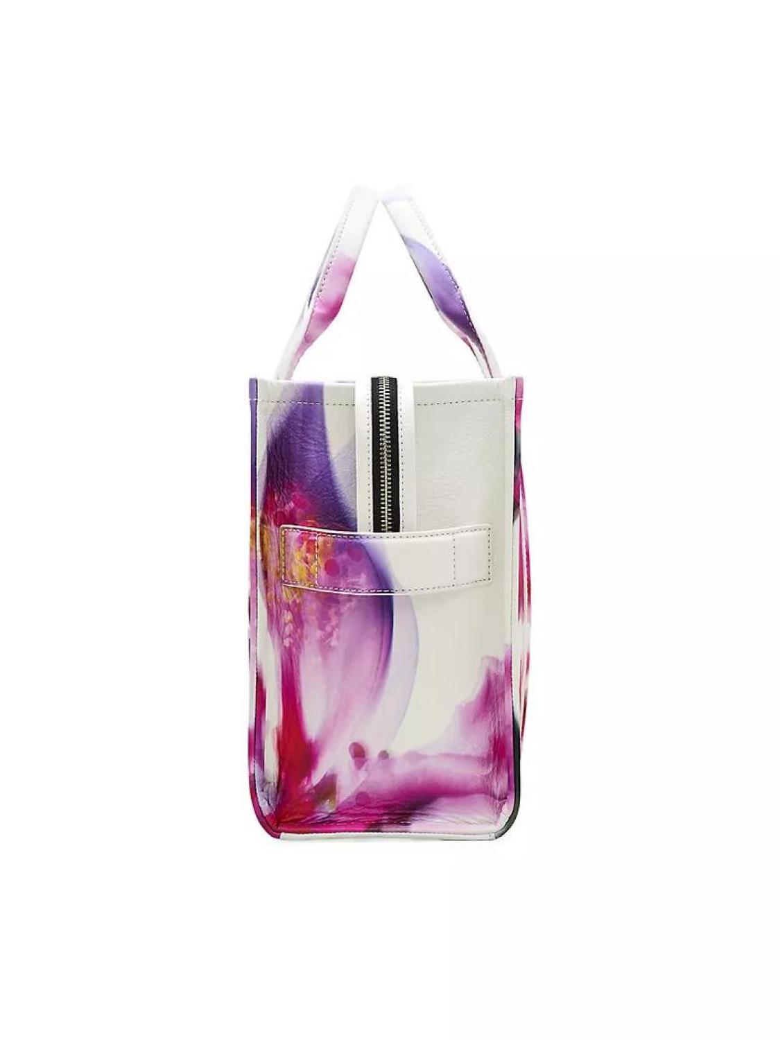 The Medium Floral Leather Tote Bag