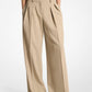 Pleated Wool Trousers