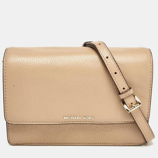 Michael Kors  Leather Daniela Crossbody Bag