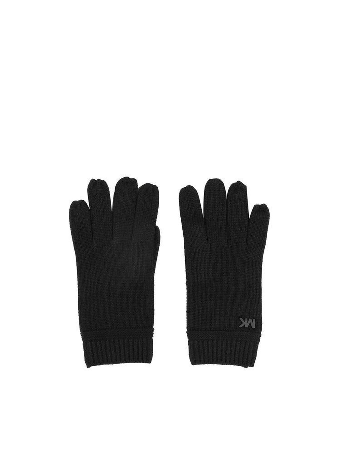 Michael Kors Logo Detailed Knitted Gloves