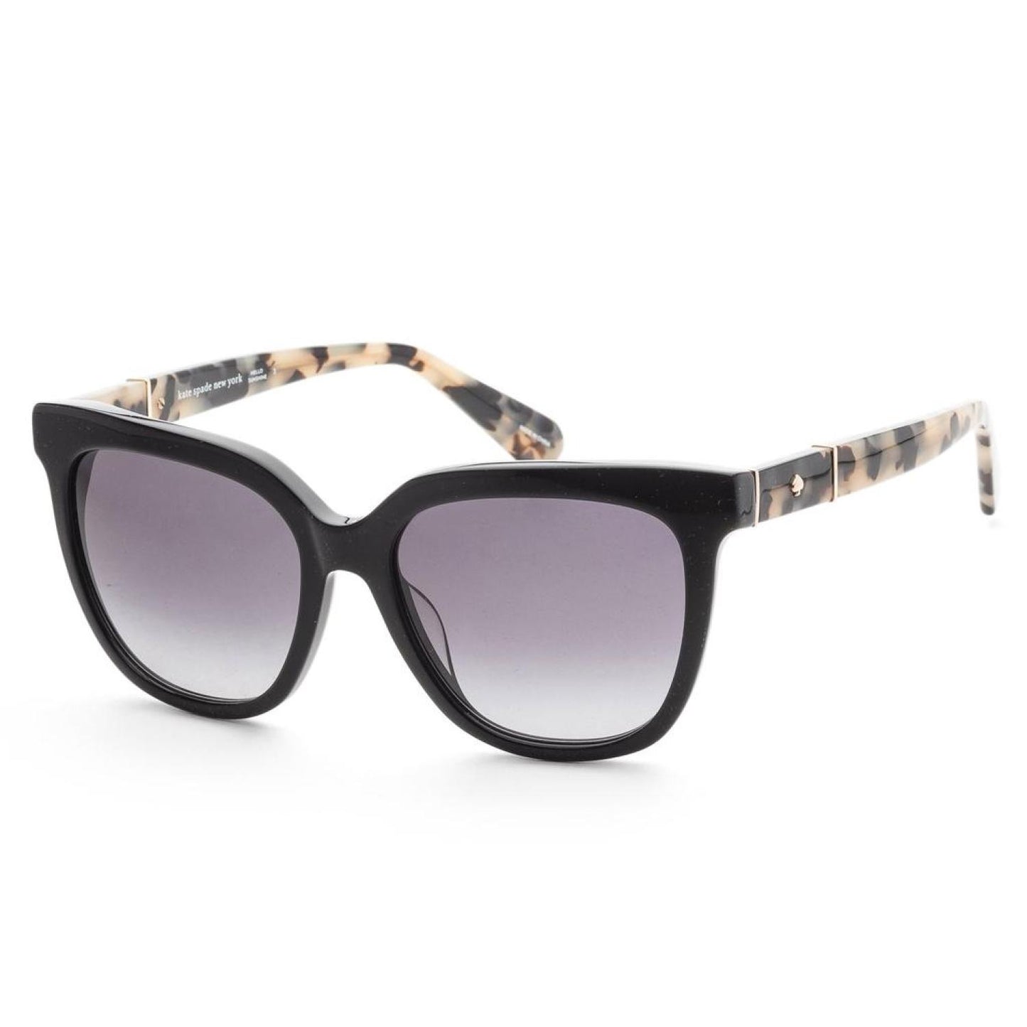 Kate Spade Women's 53 mm Black Sunglasses KAHLI-S-0807-53