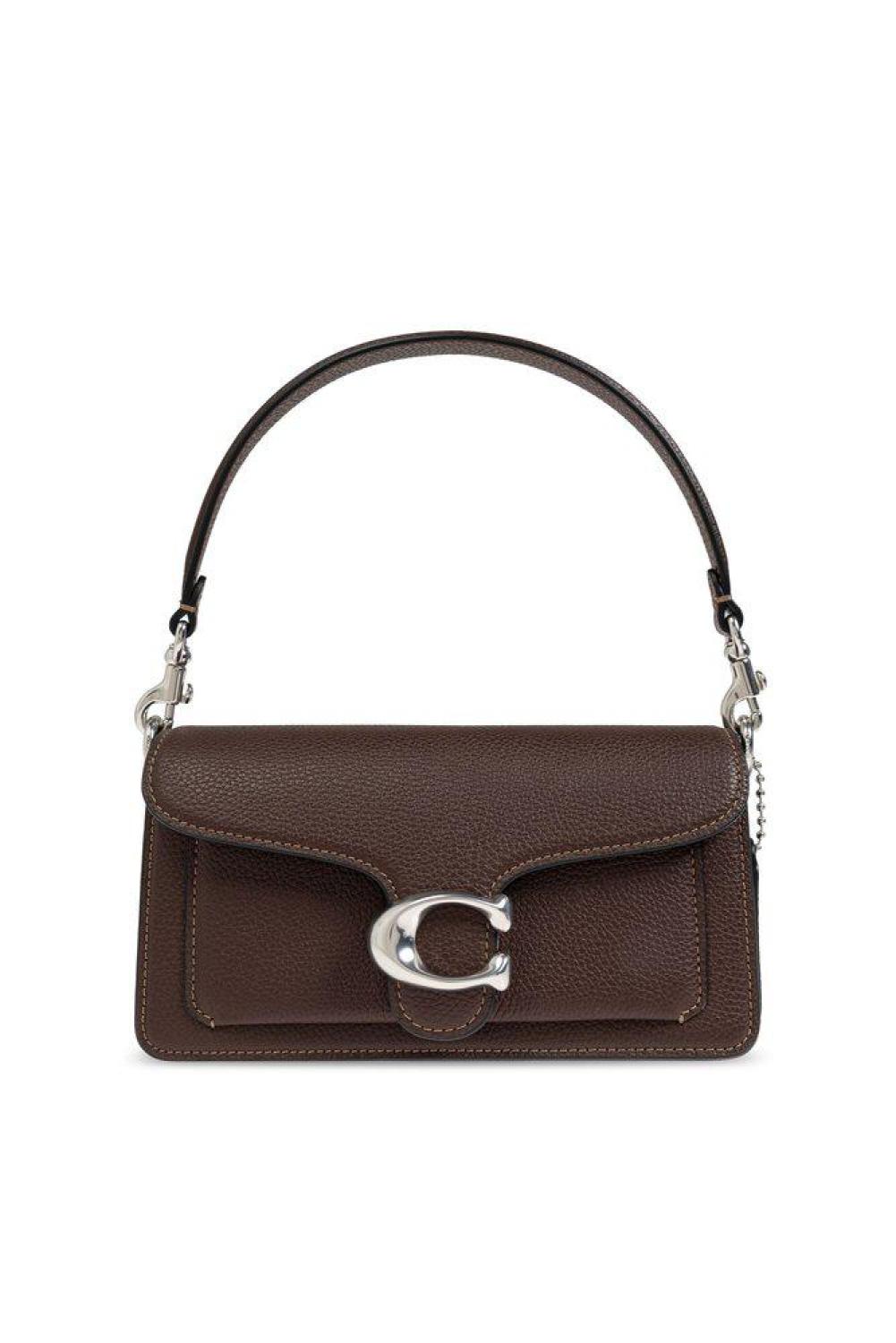 Coach Tabby 20 Logo Plaque Shoulder Bag