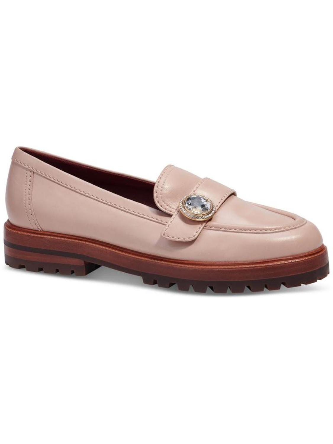 Posh Loafer Womens Leather Slip-On Loafers