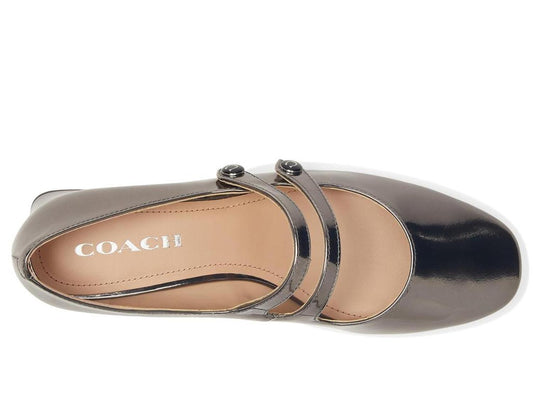 Angelina Metallic Leather Mary Jane