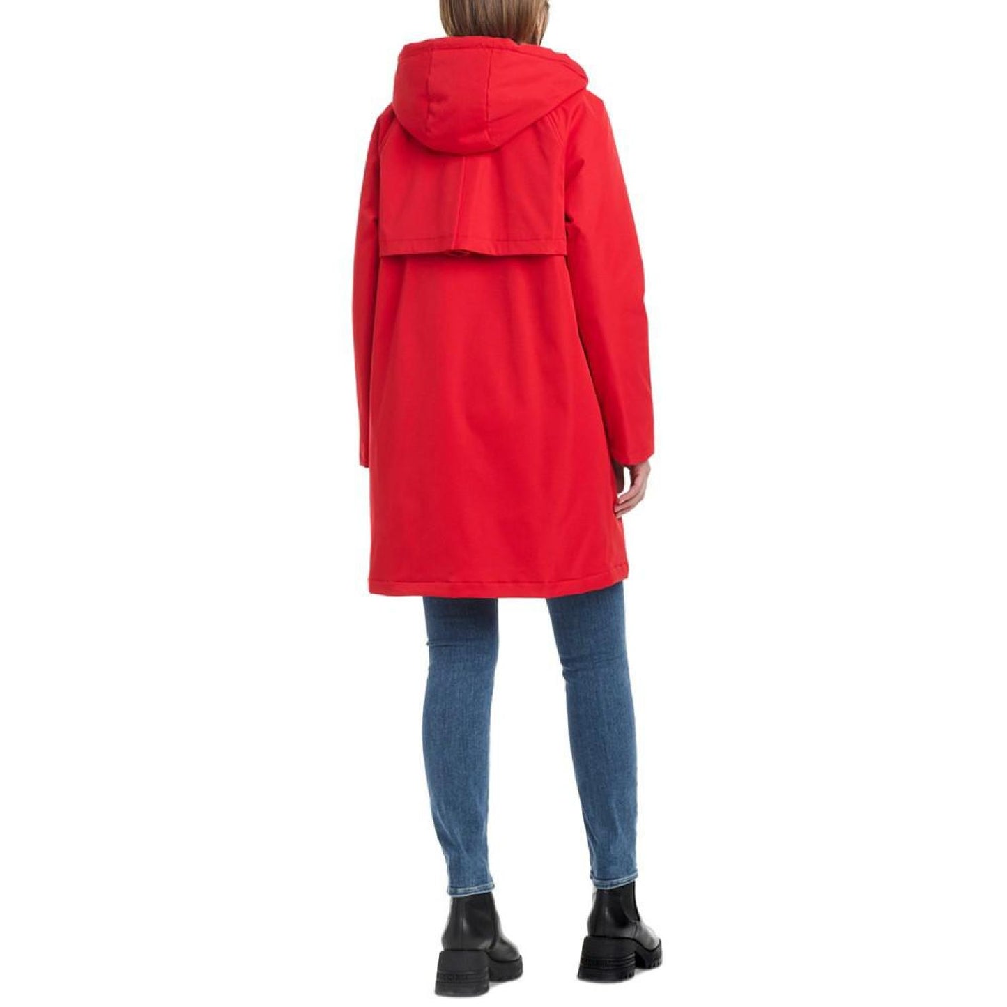 Women's Hooded A-Line Raincoat