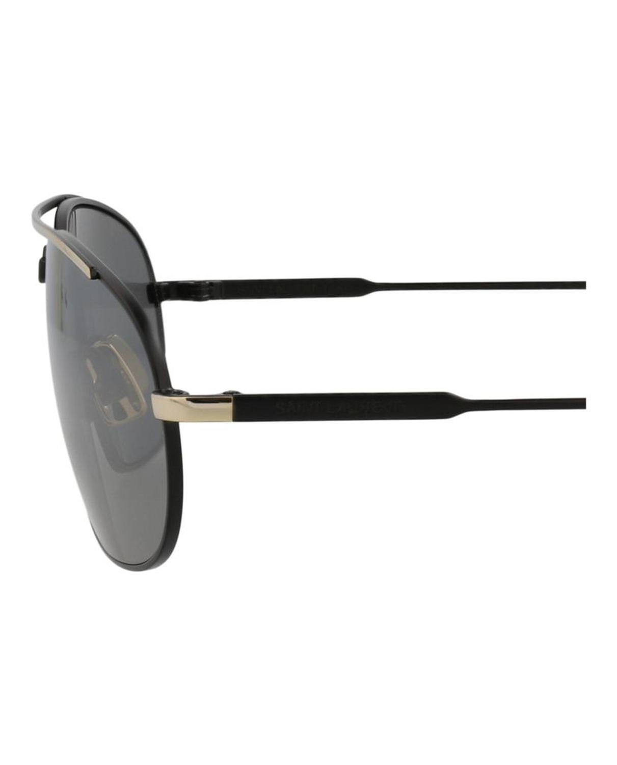 Round-Frame Metal Sunglasses