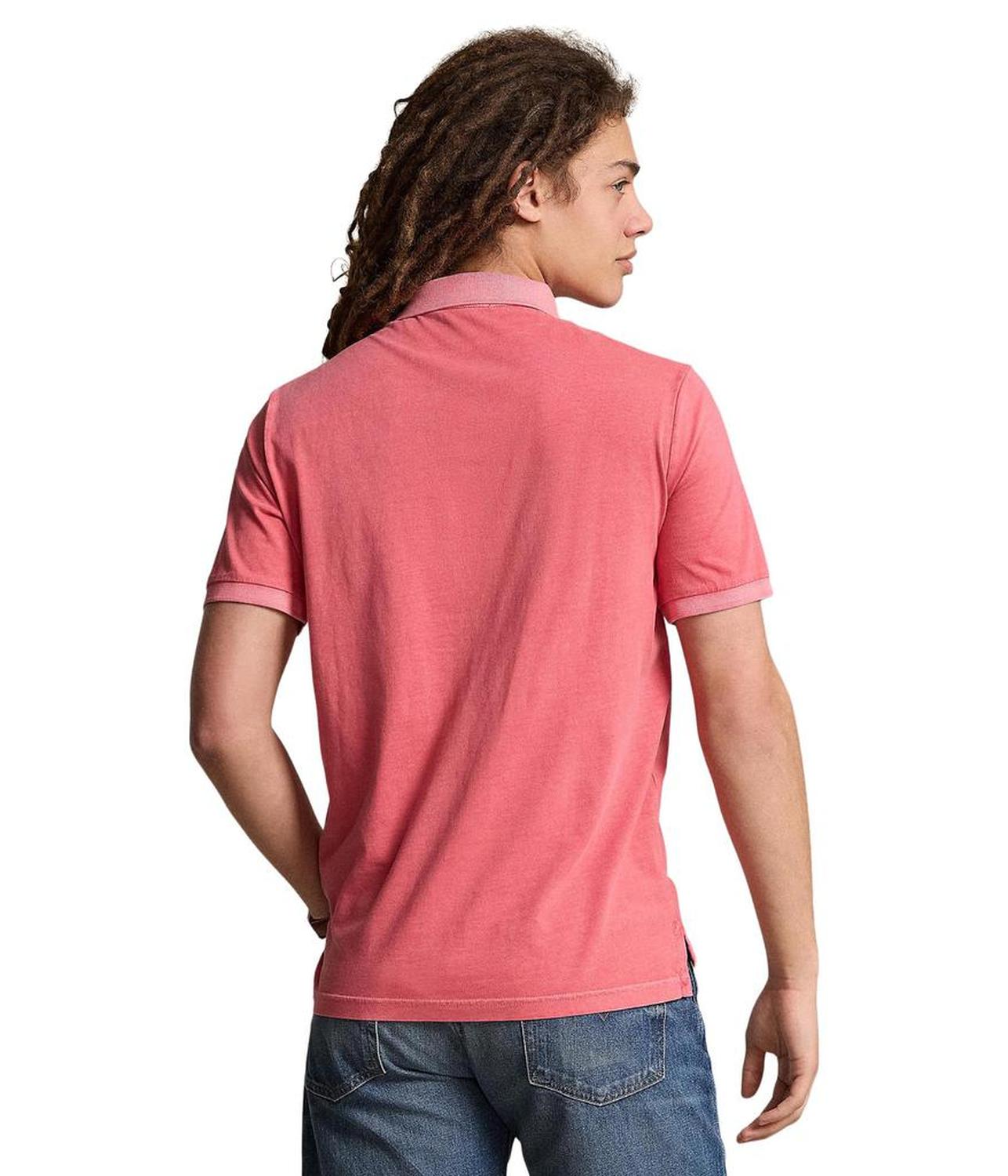 Classic Fit Garment-Dyed Polo Shirt