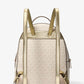 Sheila Medium Two-Tone Signature Logo Backpack