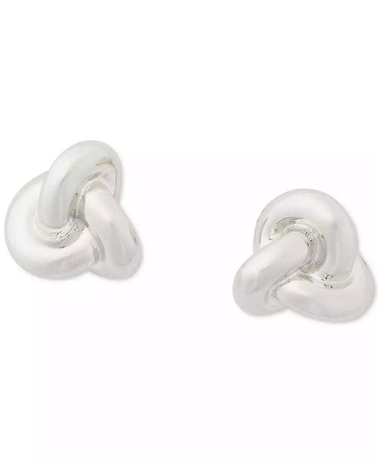 Knotted-Style Stud Earrings