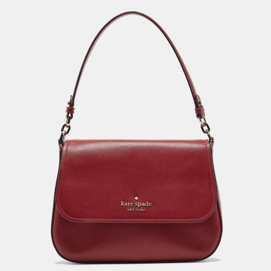 Kate Spade Saffiano Leather Staci Flap Shoulder Bag