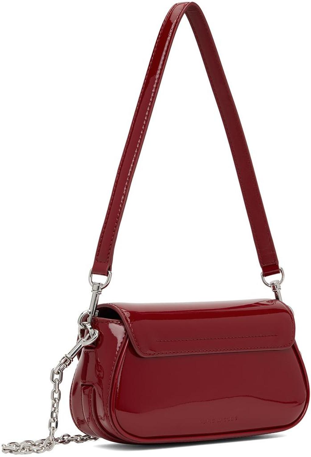 Red 'The Patent Leather Clover' Bag