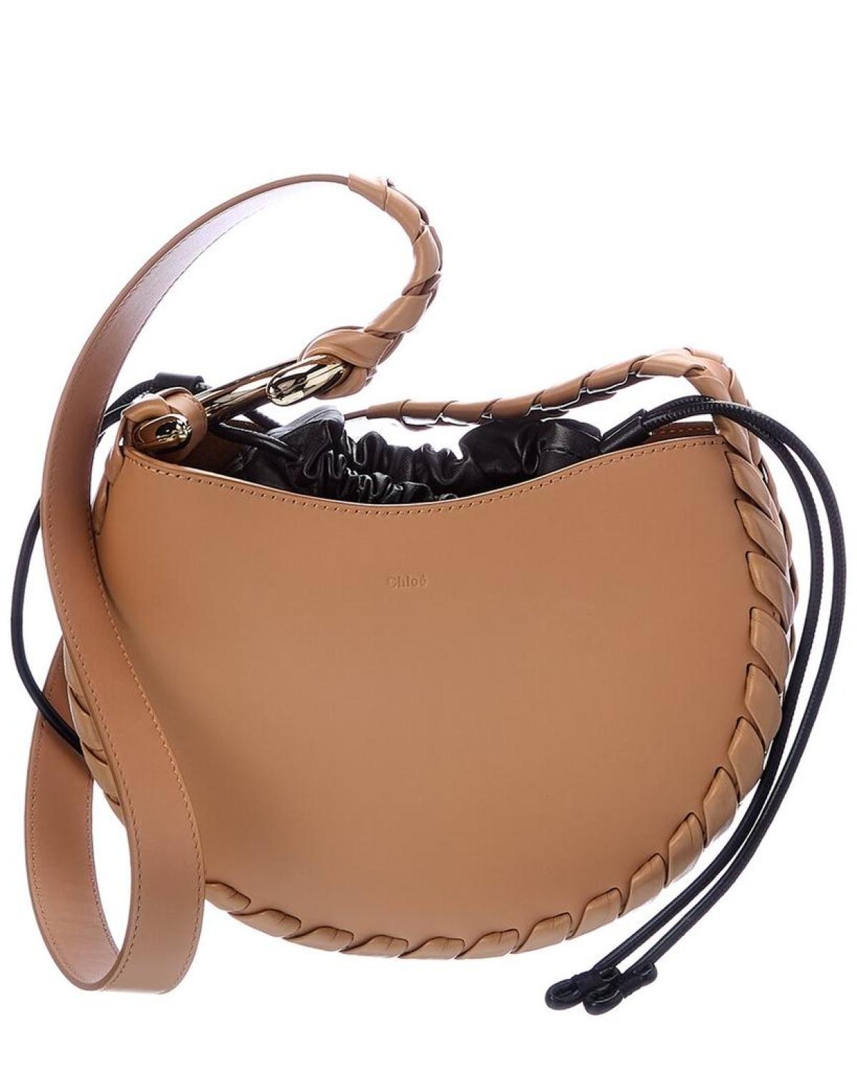 Chloé Mate Small Leather Hobo Bag