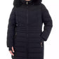 Plus Size Faux-Fur-Trim Hooded Puffer Coat, Created for Macy's