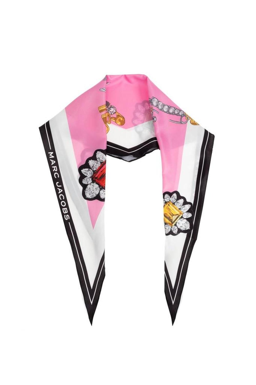 Marc Jacobs Patterned Scarf