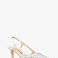 Alora Hand-Woven Leather Slingback Pump