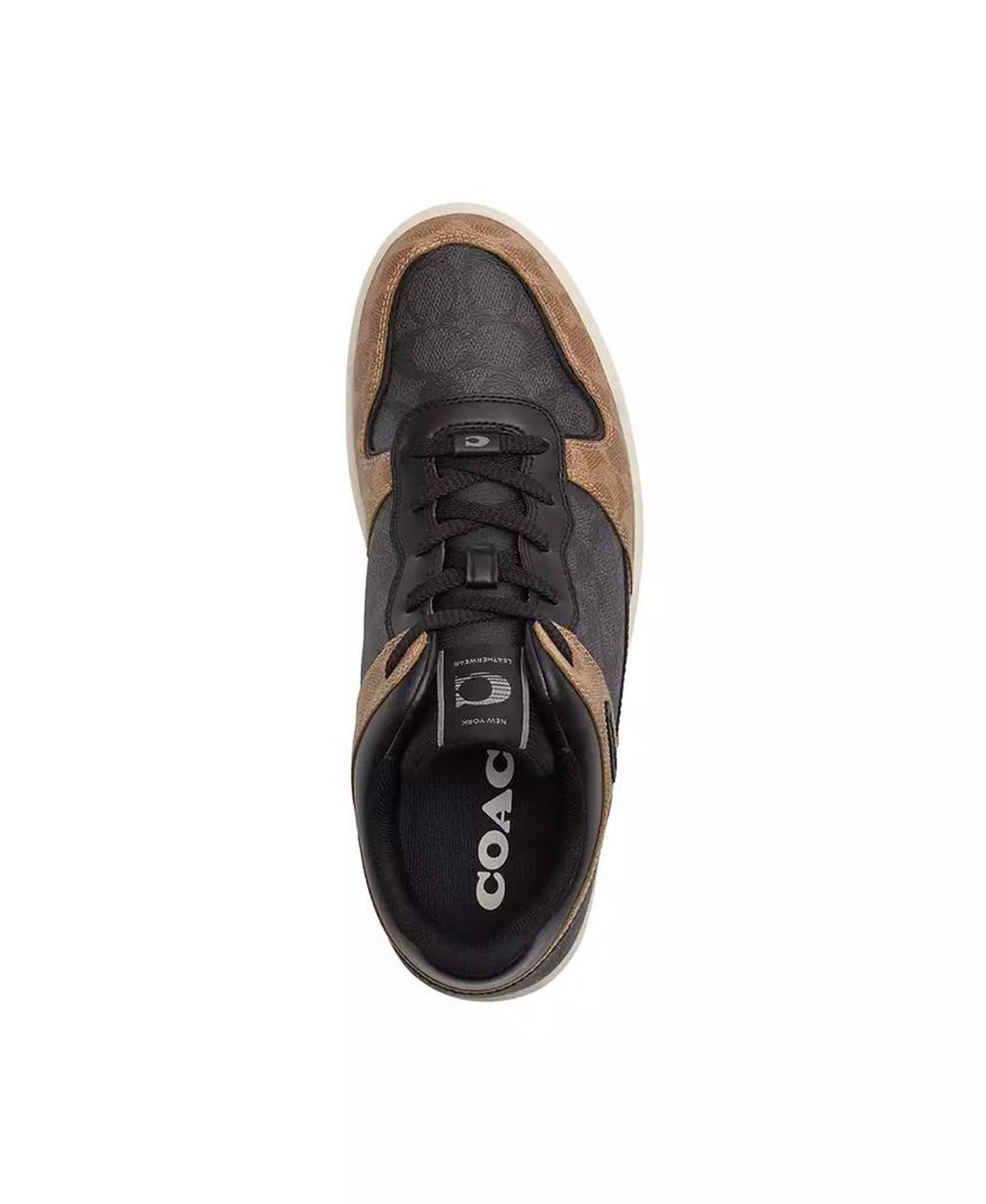 Men's C201 Mixed Signature Lace Up Sneaker