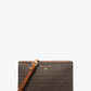 ValeriePebbled Leather Crossbody Clutch Bag