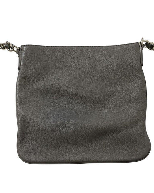 Kate Spade Jackson Zip Crossbody Bag in Grey Leather