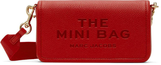 Red 'The Leather Mini' Bag